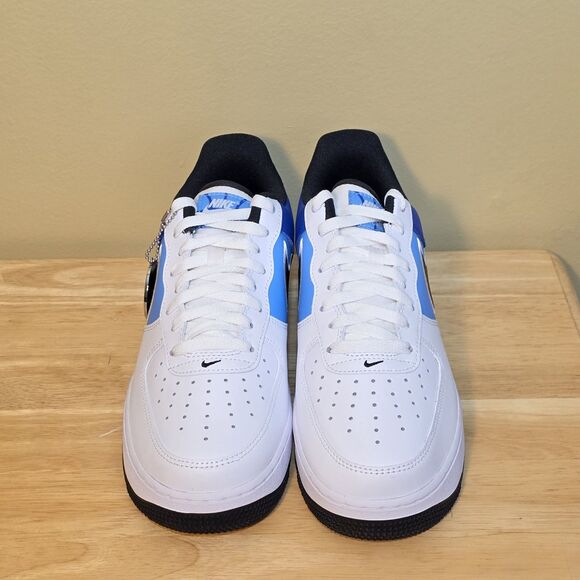 Nike Air Force 1 07 Basketball Hangtag White Black Blue HQ3823-100 Men\'s 9.5 main image 5